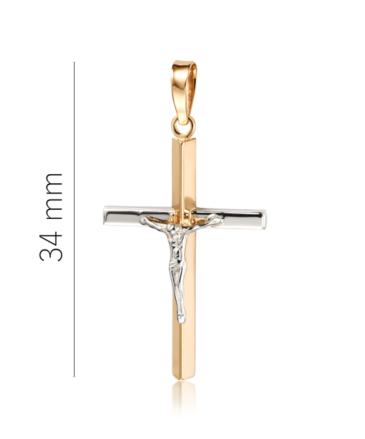Gold pendant "cross"