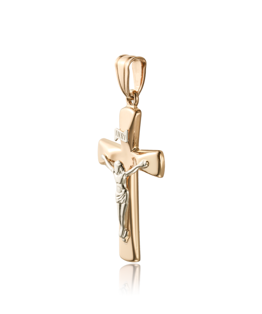 Gold pendant "cross"