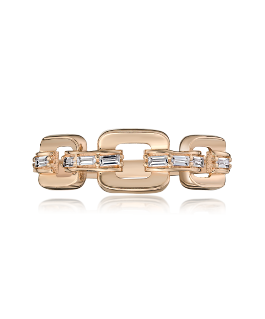 Kultasormus zirkoneilla