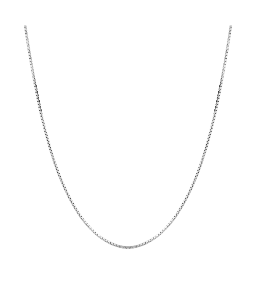 Sterling silver chain "Box"