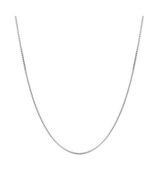 Sterling silver chain "Box"