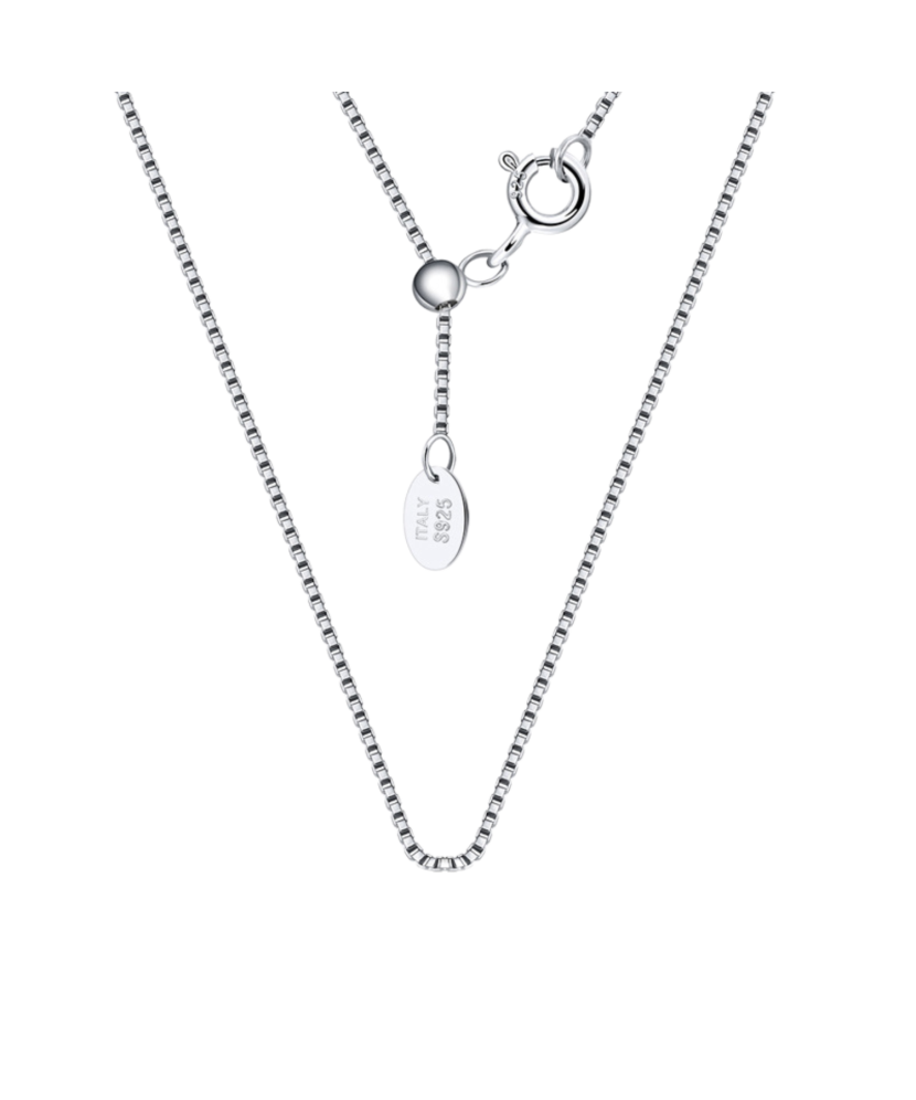 Sterling silver chain "Box"