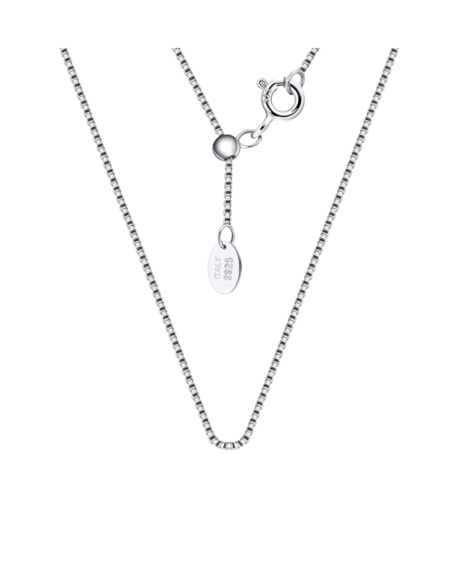 Sterling silver chain "Box"