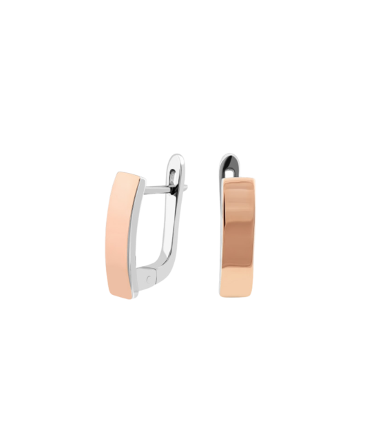 Sterling silver earrings gold plated