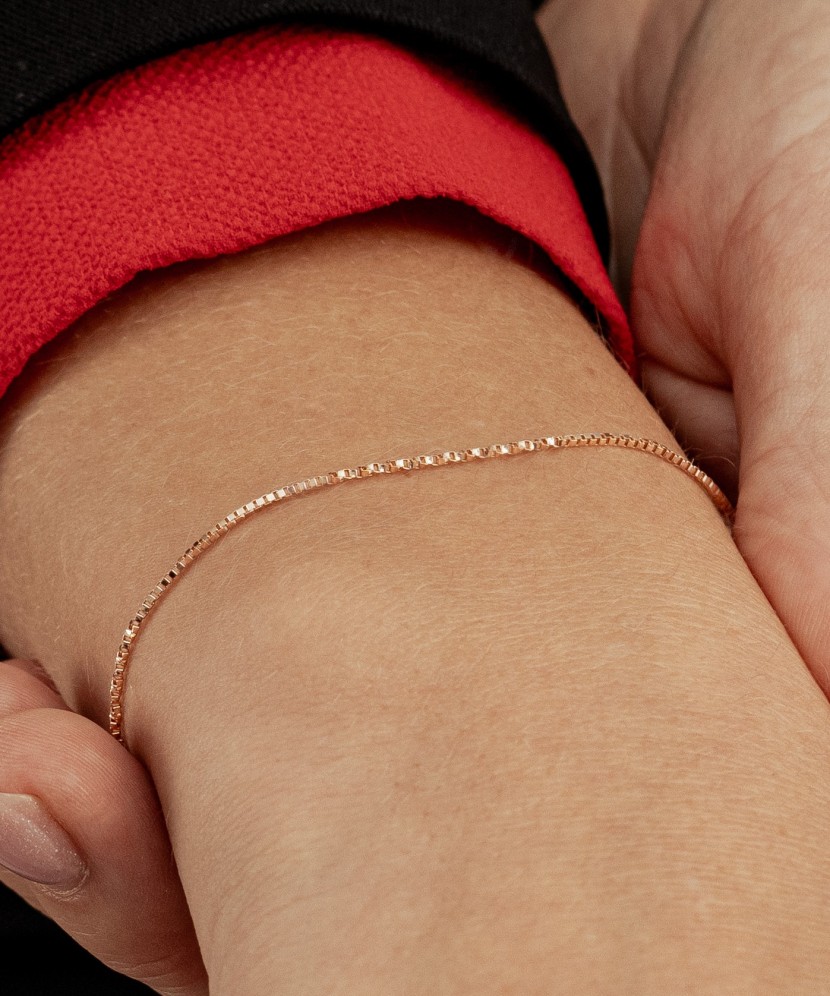 Gold bracelet "Bo.8mm