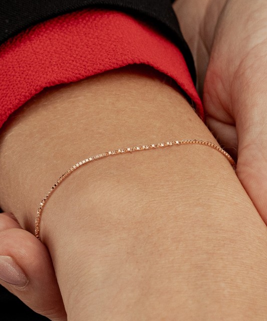 Gold bracelet "Bo.8mm