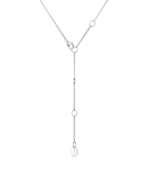 Sterling silver chain with pearls