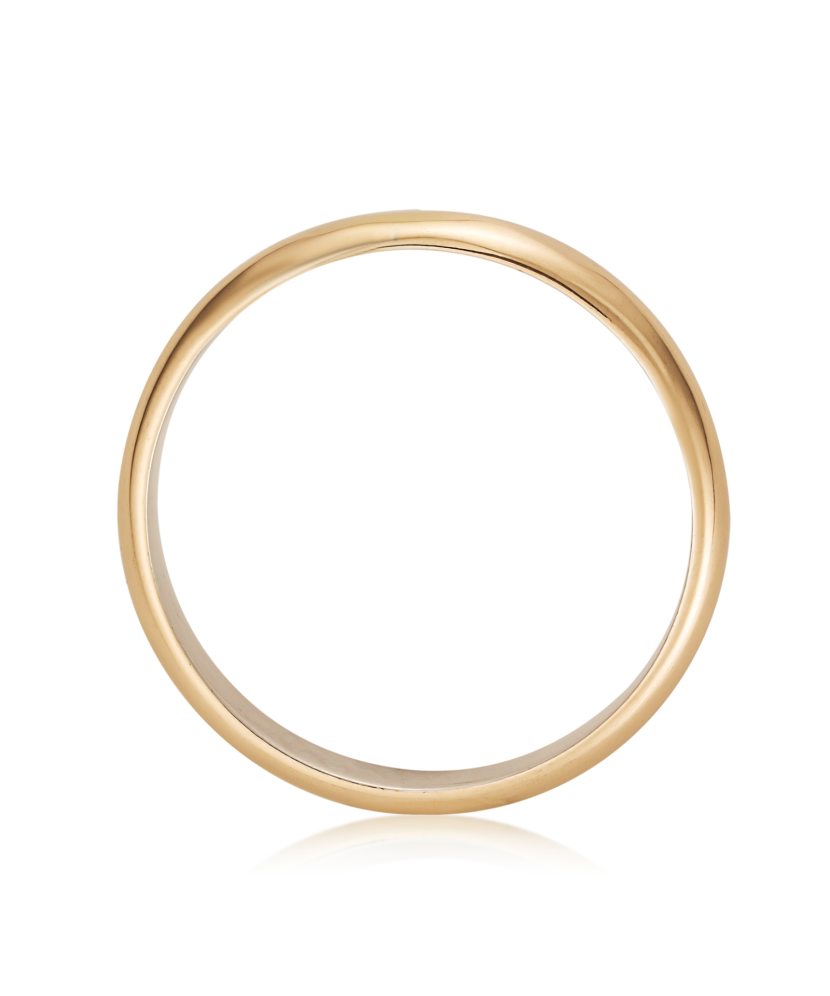 Hopea vihkisormus kultalevyllä