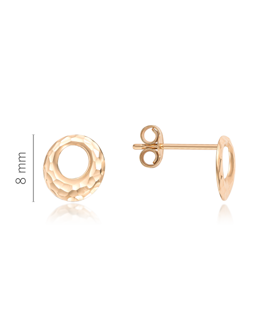Gold earrings