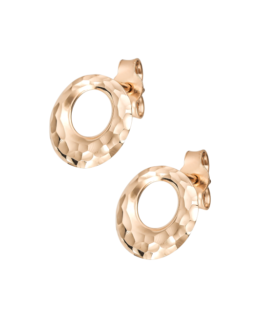 Gold earrings