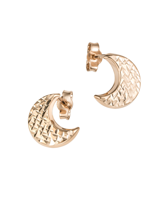 Gold earrings