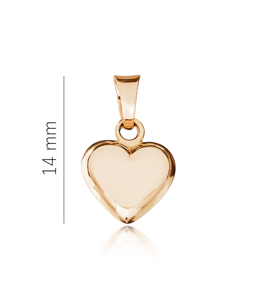 Gold pendant "heart"
