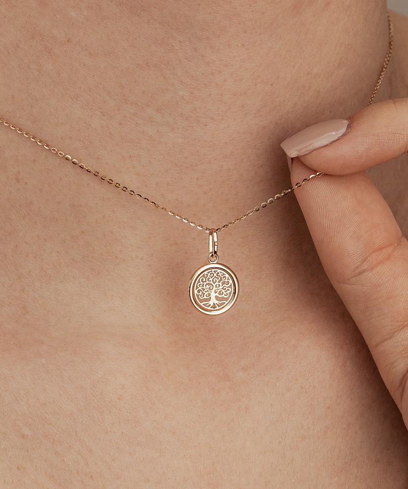 Gold pendant "Tree of life"