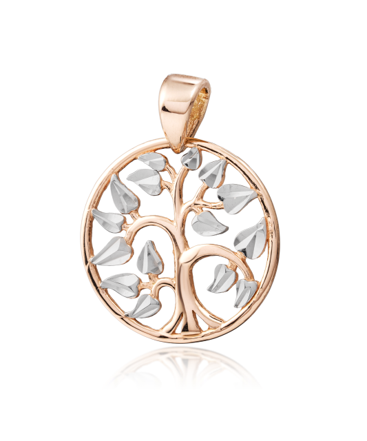 Gold pendant "Tree of life"