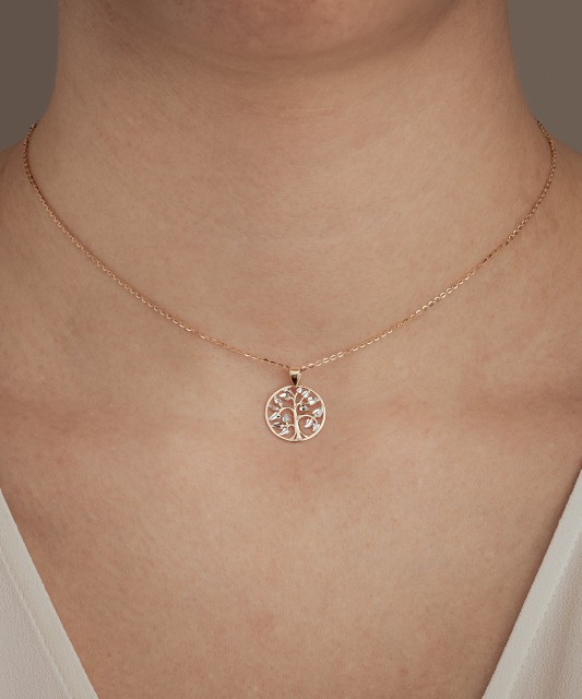 Gold pendant "Tree of life"