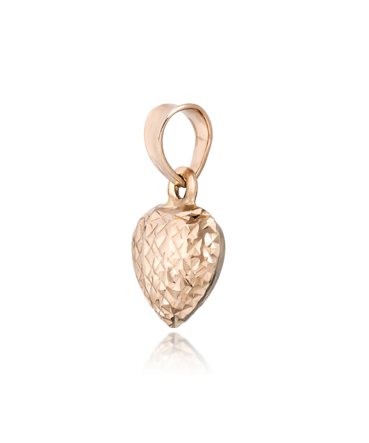 Gold pendant "heart"