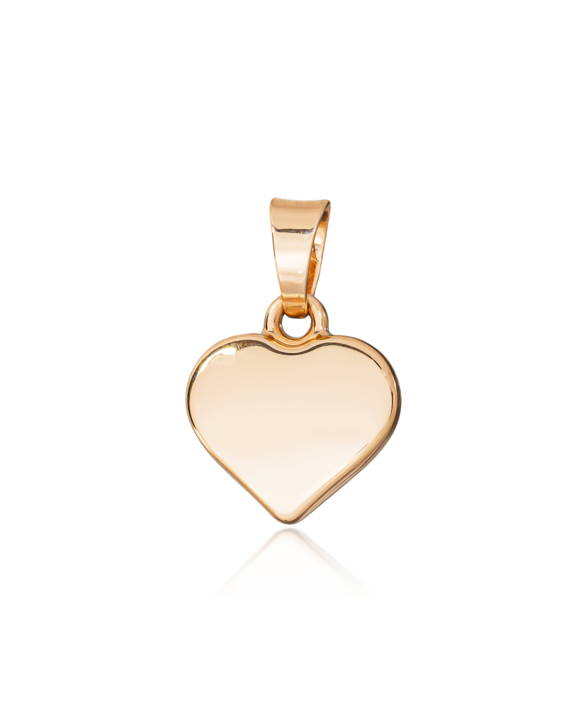 Gold pendant "heart"