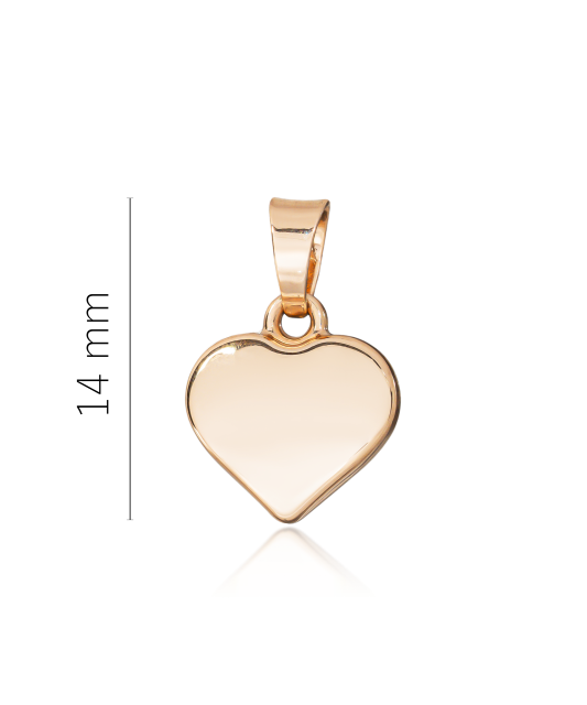 Gold pendant "heart"