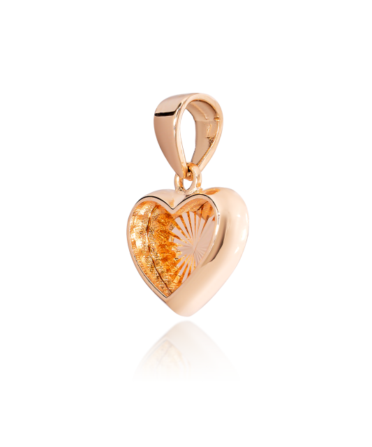 Gold pendant "heart"