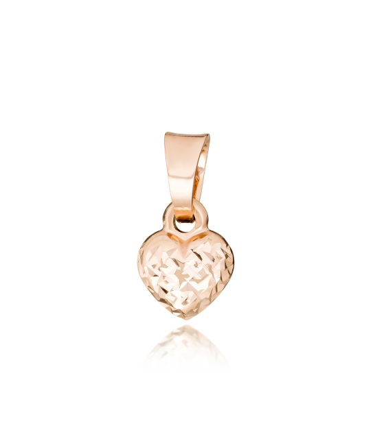 Gold pendant "heart"