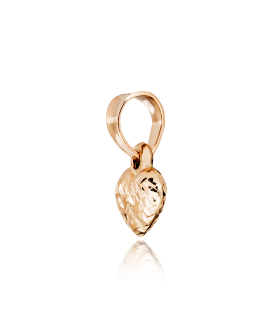 Gold pendant "heart"