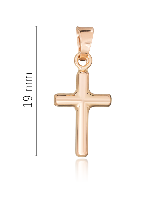 Gold pendant "cross"