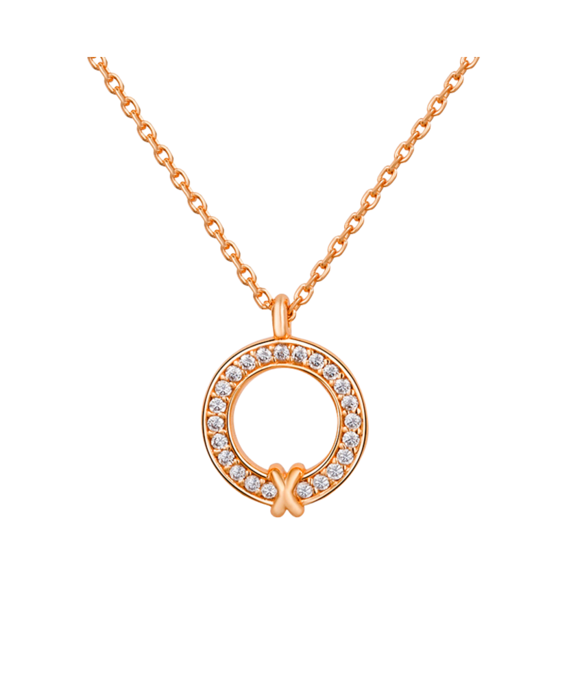 Kullattu Hopeinen ketju riipuksella