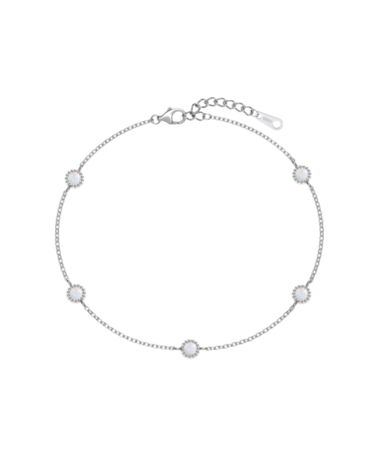 Sterling Silver bracelet with opal