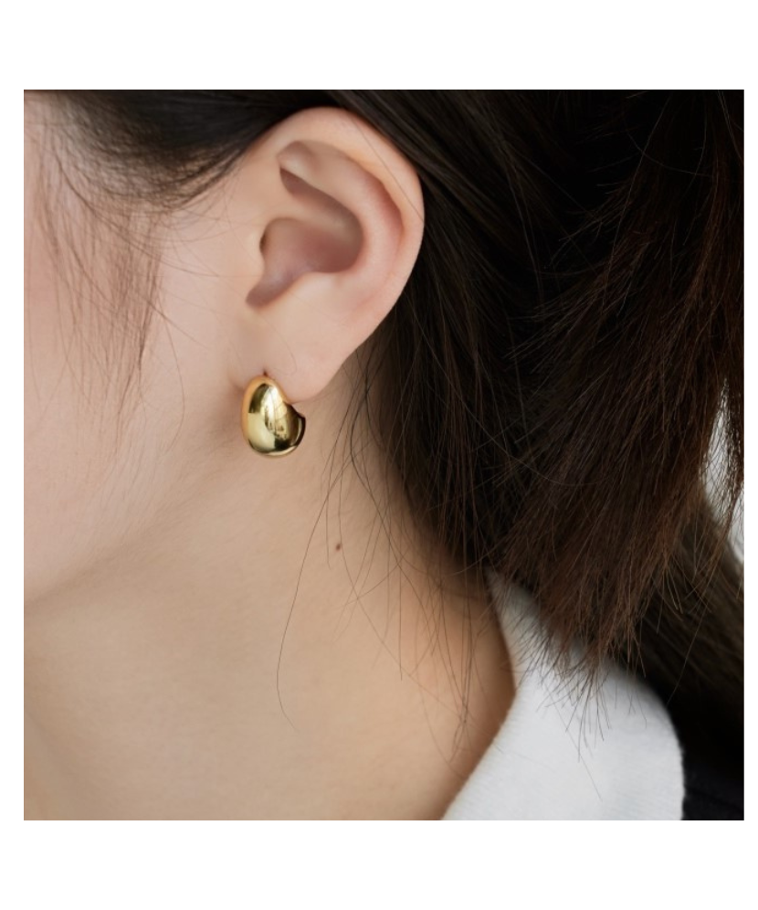 Kultaahopeiset korvakorut