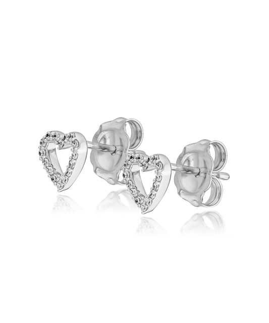 White Gold earrings with diamonds