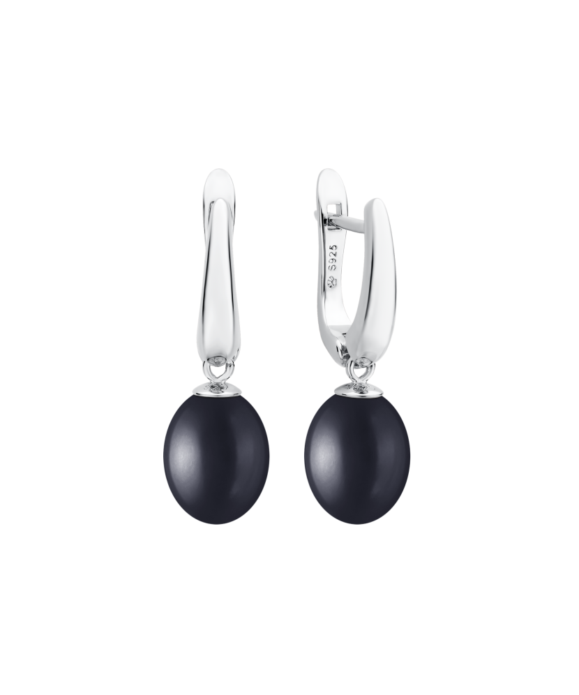 Sidabriniai auskarai su perlais  - Goldinga