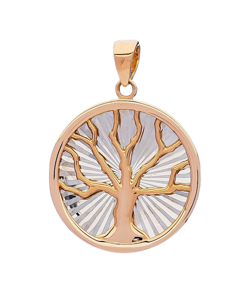 Gold pendant "Tree of life"