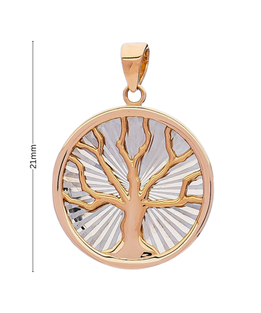 Gold pendant "Tree of life"