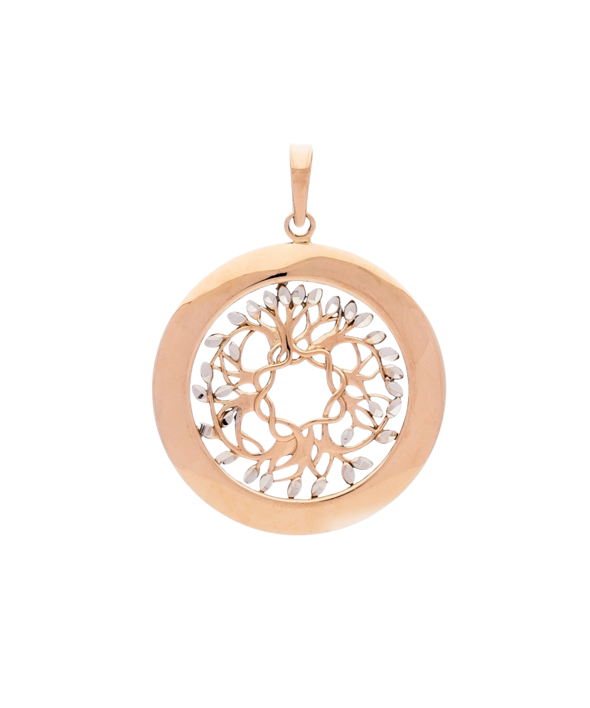 Gold pendant "Tree of life"