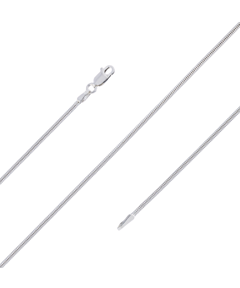 Sterling silver chain "Snake" 1.9mm
