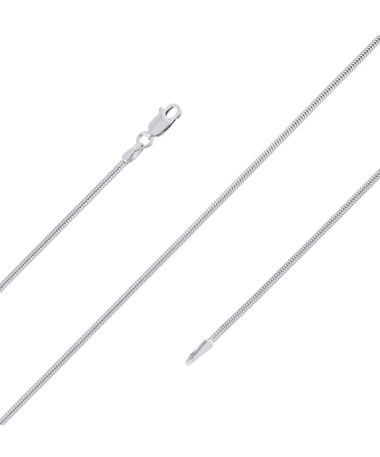 Sterling silver chain "Snake" 1.9mm