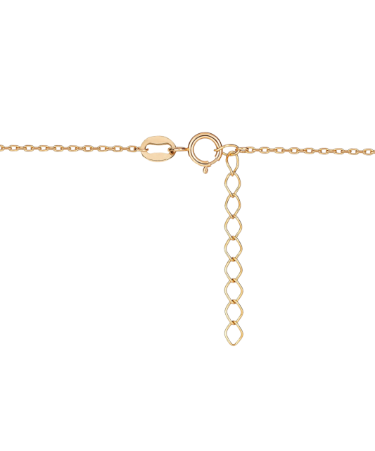 Gold chain with pendant "heart"