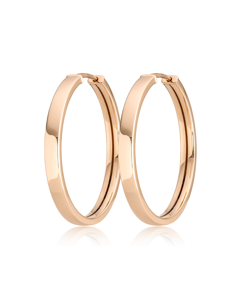 Kultaiset korvakorut 28mm