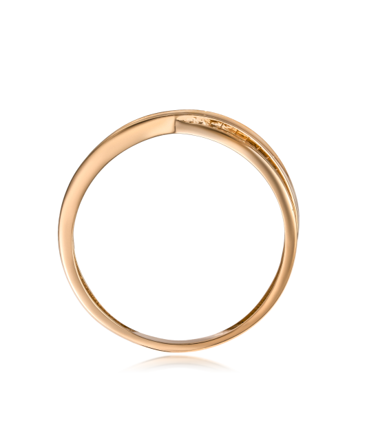 Kultasormus zirkoneilla