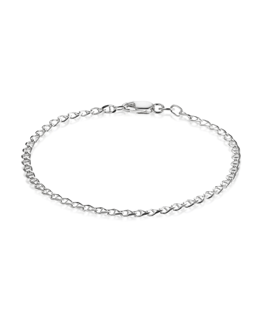 Sterling Silver bracelet "Marina" 2.6mm
