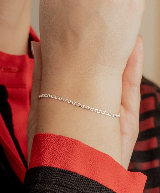 Sterling Silver bracelet "Marina" 2.6mm