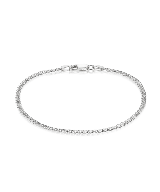 Sterling Silver bracelet "Mona Liza" 2.3mm