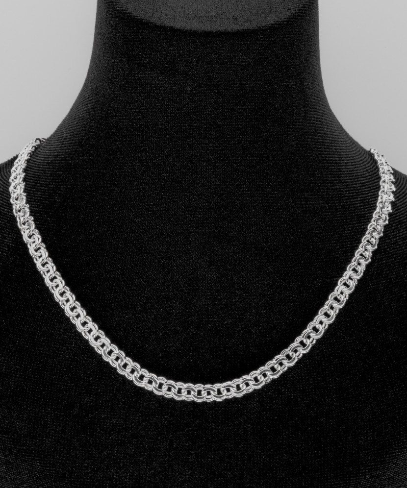 Sterling silver chain "Bismark" 5mm