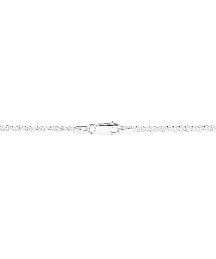 Hopeinen ketju "Mona Liza" 2.5mm