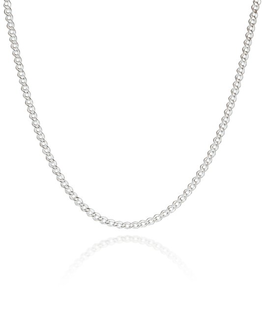 Sterling silver chain "Mona Liza" 3mm