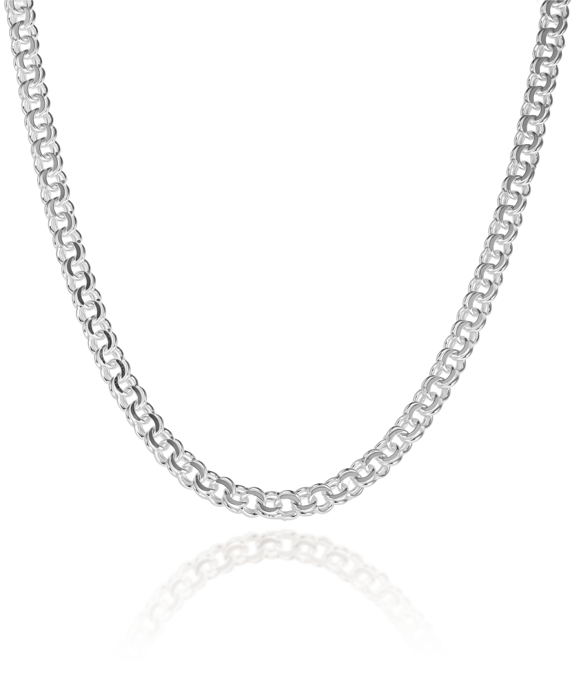 Sterling silver chain "Bismark" 5mm