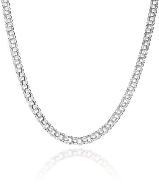 Sterling silver chain "Bismark" 5mm