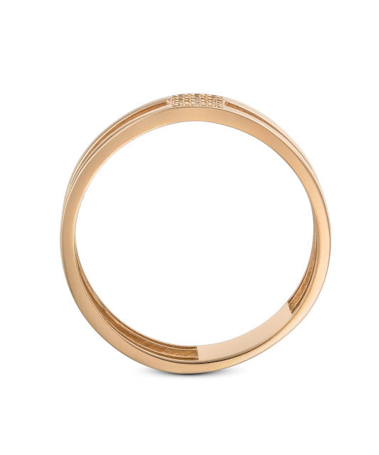 Kultasormus zirkoneilla