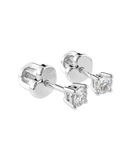 White Gold earrings with diamonds