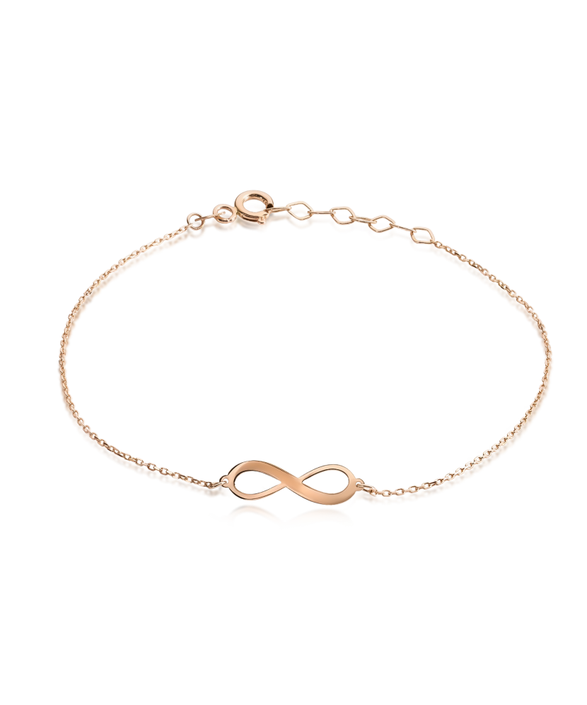 Gold bracelet "infinity"